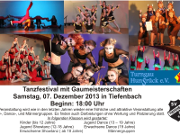 noch 12 Tage: Tanzfestival mit Gaumeisterschaften beim SV Tiefenbach